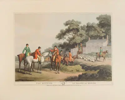 Fuchsjagd, 1 von Samuel Howitt