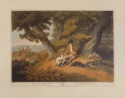 Kaninchenjagd von Samuel Howitt
