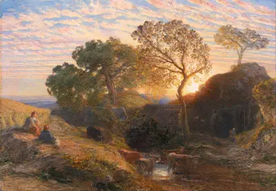 Sunset von Samuel Palmer