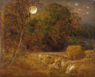 The Harvest Moon von Samuel Palmer