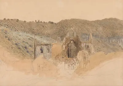 Tintern Abbey von Samuel Palmer