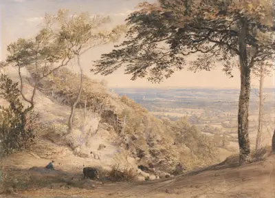 Wilmot’s Hill, Kent von Samuel Palmer