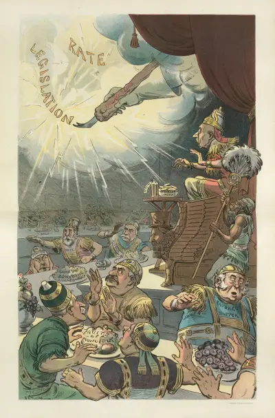 Belshazzarfeller’s feast av John Samuel Pughe