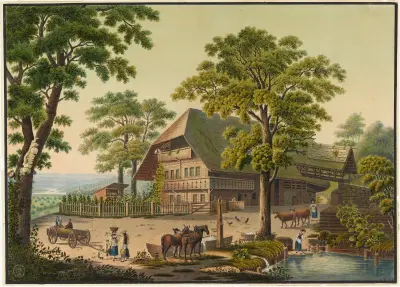 Selská usedlost u Wichtrachu (kanton Bern), Jakob Samuel Weibel