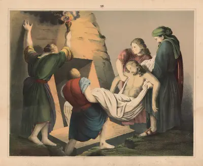 The burial av Sandberg