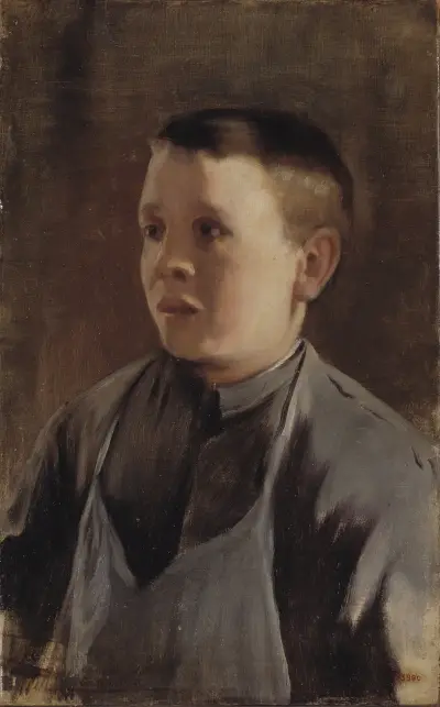Portrét chlapce, Santiago Rusiñol