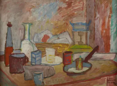 Still Life, 1936 av Sasza Blonder