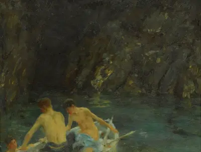 The Cavern, Henry Scott Tuke