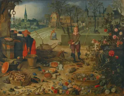 An Allegory Of Spring, Sebastian Vrancx