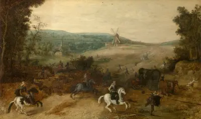 Landscape with Travellers Attacked by Robbers – Nr. 2, Sebastian Vrancx