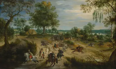 Skirmish, Sebastian Vrancx