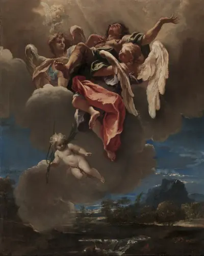 Studie k apoteóze světce, Sebastiano Ricci