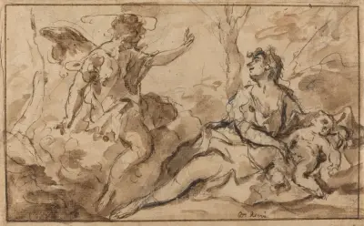Zjevení anděla Hagar a Izmaelovi, Sebastiano Ricci