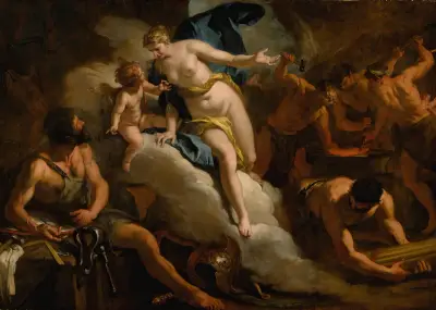 Venuše ve Vulkánově kovárně, Sebastiano Ricci