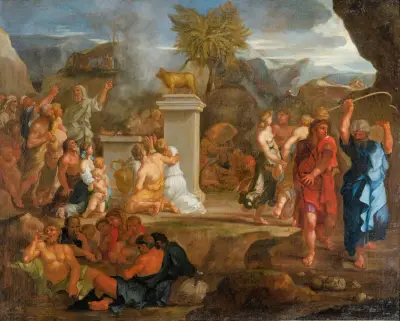 The Adoration Of The Golden Calf, Sébastien Bourdon