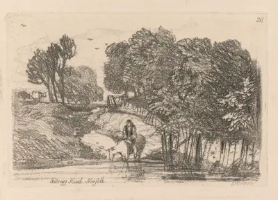 Felbrigg Heath, Norfolk von John Sell Cotman