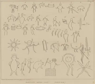 Dacotah Written Music von Seth Eastman