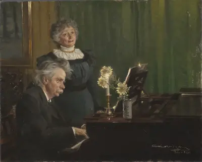 Edvard Grieg and Nina Grieg, Peder Severin Krøyer