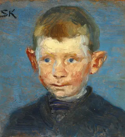 Hoved af en dreng, Peder Severin Krøyer