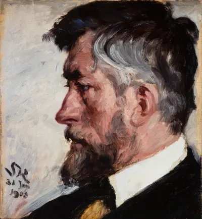 J.F. Willumsen av Peder Severin Krøyer