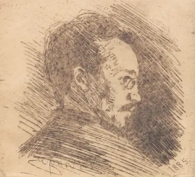 Portræt af Julius Paulsen, Peder Severin Krøyer