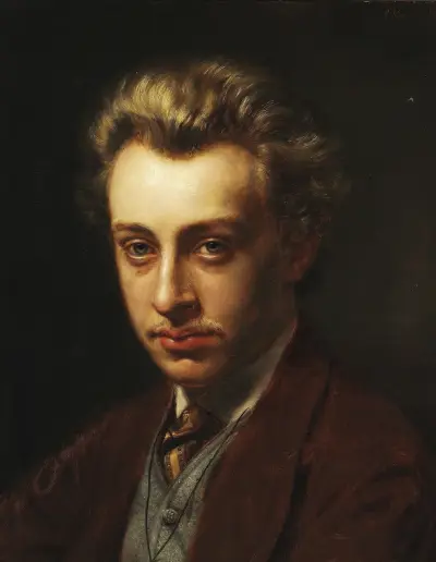 Portret malarza Fransa Schwartza, Peder Severin Krøyer