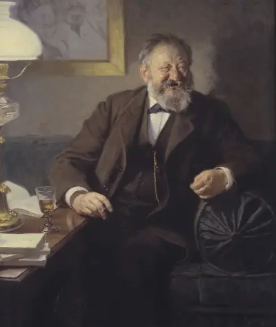 Portret Sophusa Schandorpha, Peder Severin Krøyer