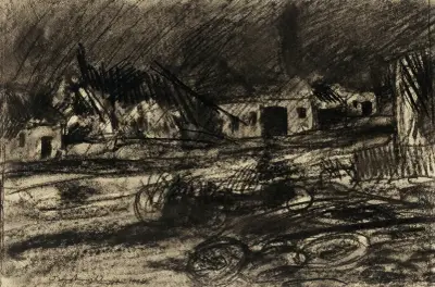 An Ambulance Post av Donald Shaw MacLaughlan