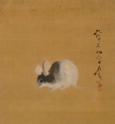 Mouse av Shibata Zeshin