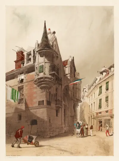Hôtel de Sens, Paris von Thomas Shotter Boys
