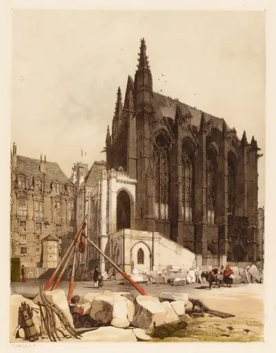 Ste Chapelle, Paris 2 von Thomas Shotter Boys