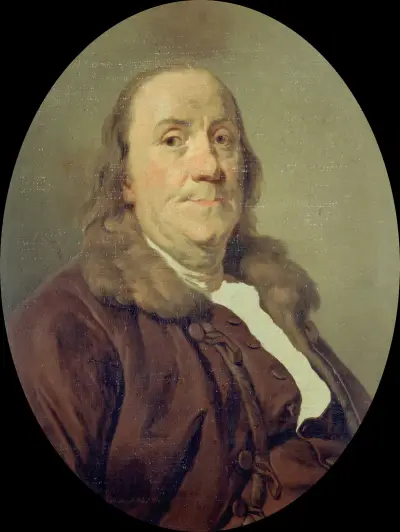 Benjamin Franklin (1706-1790) – nr 4 av Joseph Siffred Duplessis