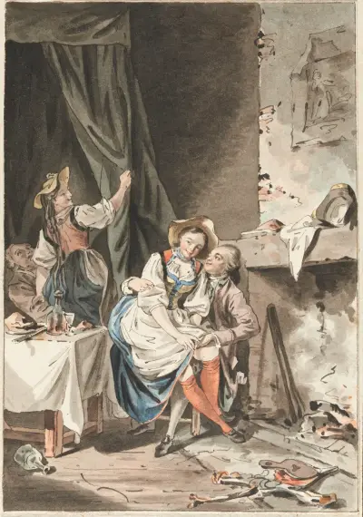 Nach dem Imbiss von Sigmund Freudenberger