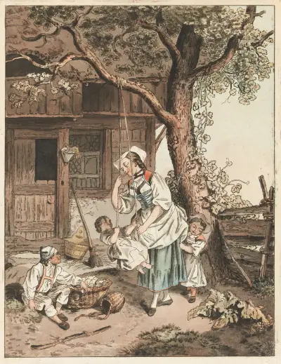 Die Waagefrau von Sigmund Freudenberger