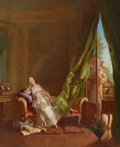 Das Boudoir von Sigmund Freudenberger