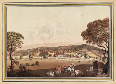 Waldau bei Bern von Sigmund Freudenberger