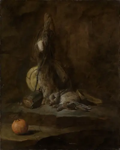 Still life with dead rabbit av Jean Siméon Chardin