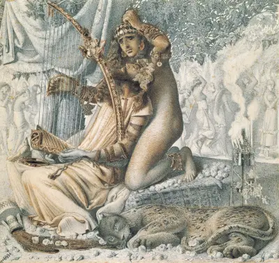 Babylon Hath Been a Golden Cup von Simeon Solomon