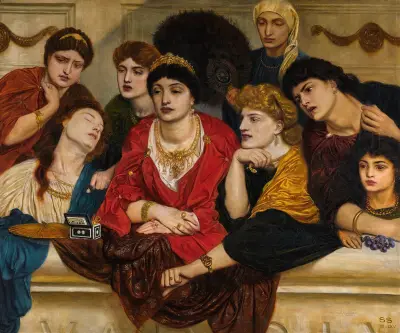 Habet! In The Coliseum von Simeon Solomon