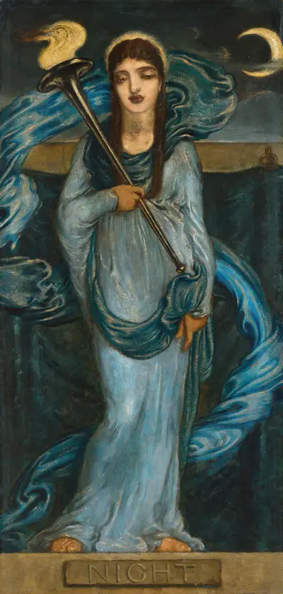Night – Nr. 1 von Simeon Solomon