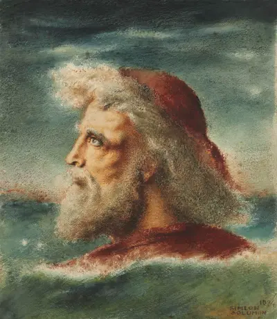 St Peter On The Sea von Simeon Solomon