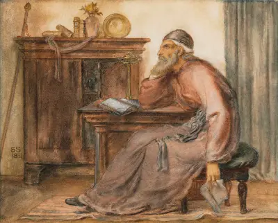 The Seer von Simeon Solomon