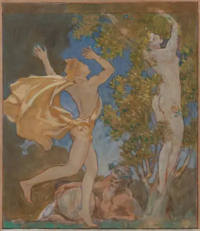 Apollo and Daphne av John Singer Sargent