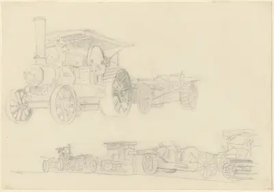 Gun Carriages, France av John Singer Sargent