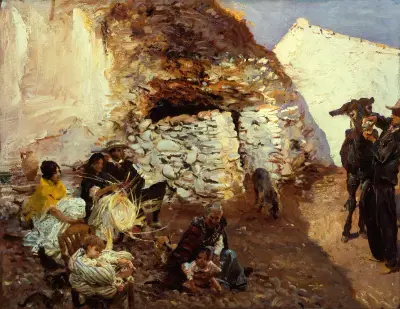 Gypsy Encampment av John Singer Sargent