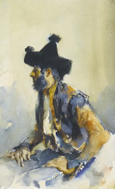 King of the Gypsies av John Singer Sargent
