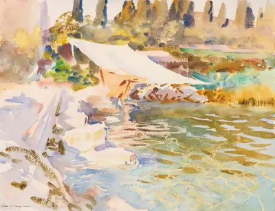 Lake Garda av John Singer Sargent