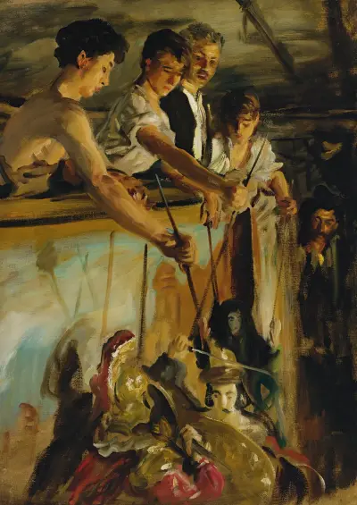 Marionettes av John Singer Sargent