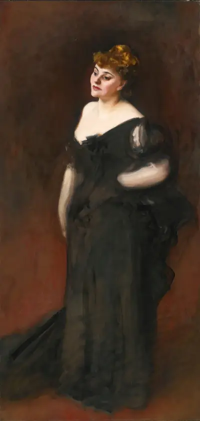Mrs. Harry Vane Milbank (c 1883-84) av John Singer Sargent