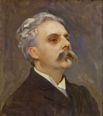 Portrait de Gabriel Fauré av John Singer Sargent